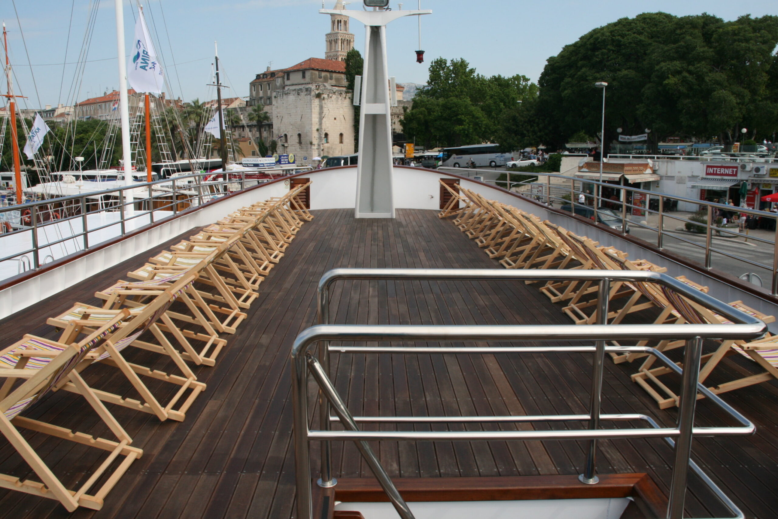 MS Spalato Sun deck