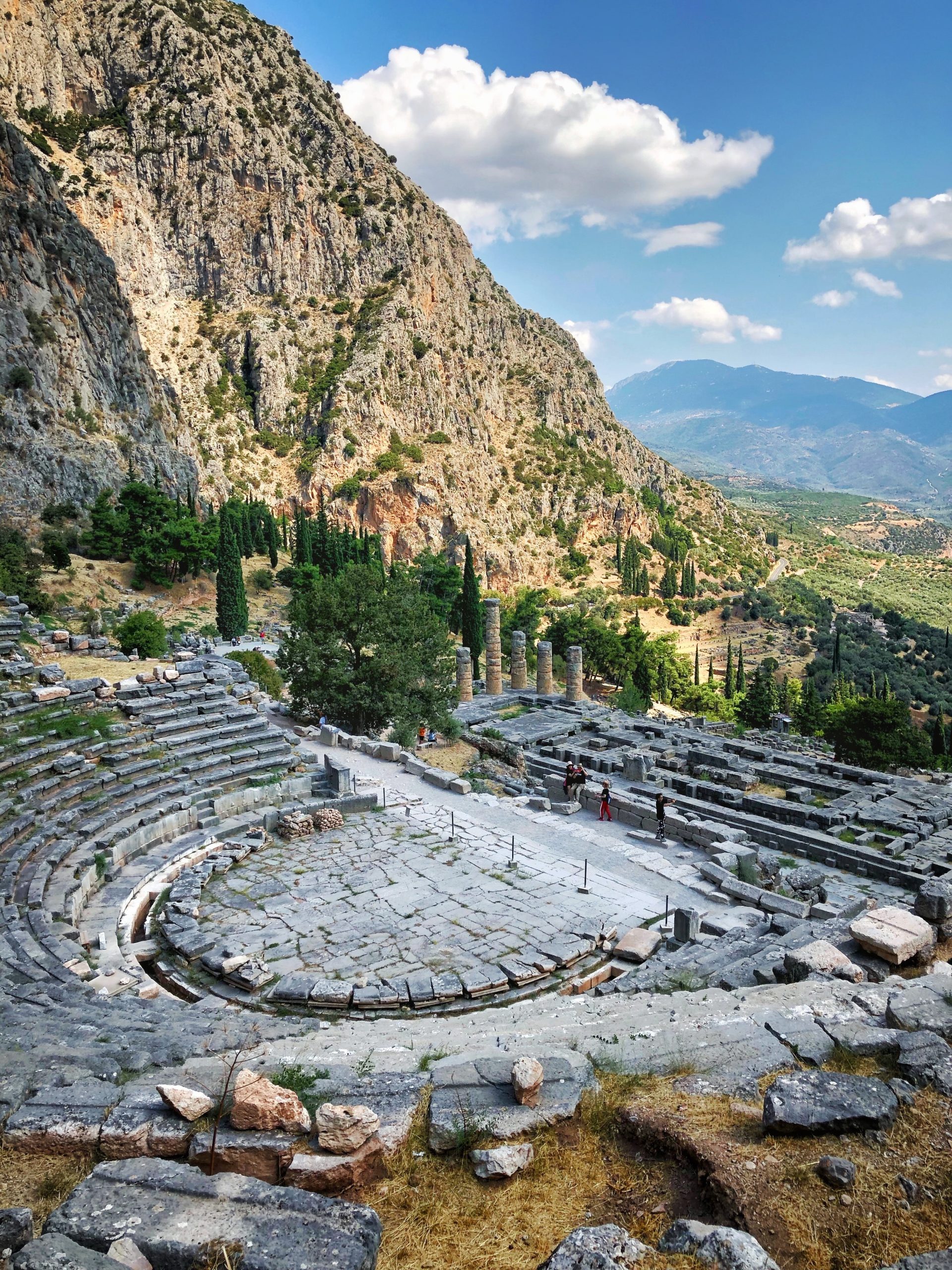 Delphi ruins