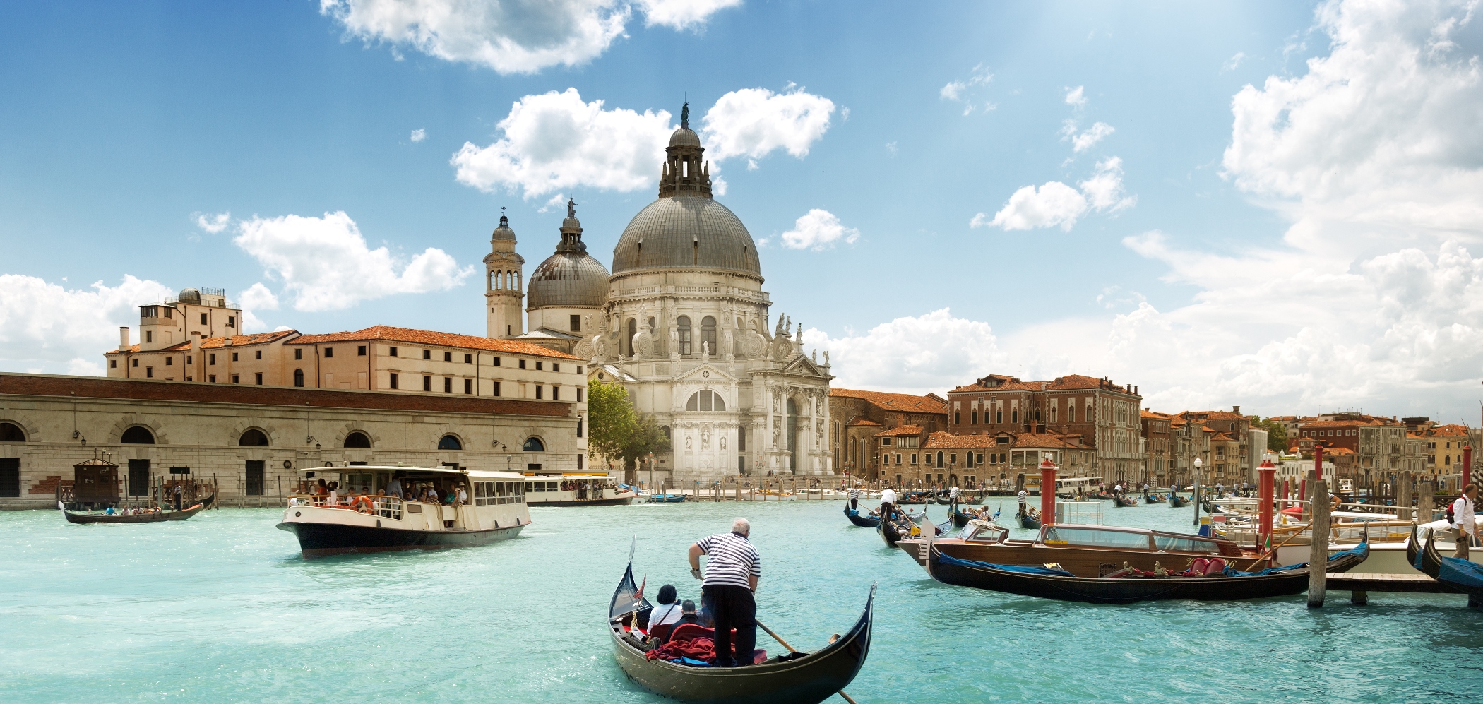 Sail through the Grand Canal of Venice, Italy