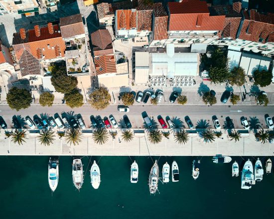Makarska waterfront, Croatia