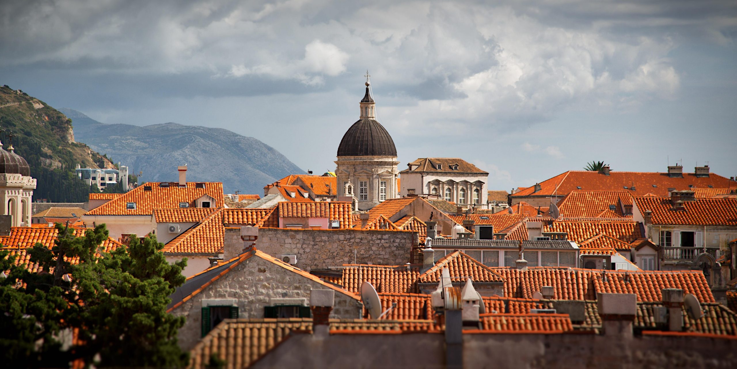 Rooftop view of Dubrovnik