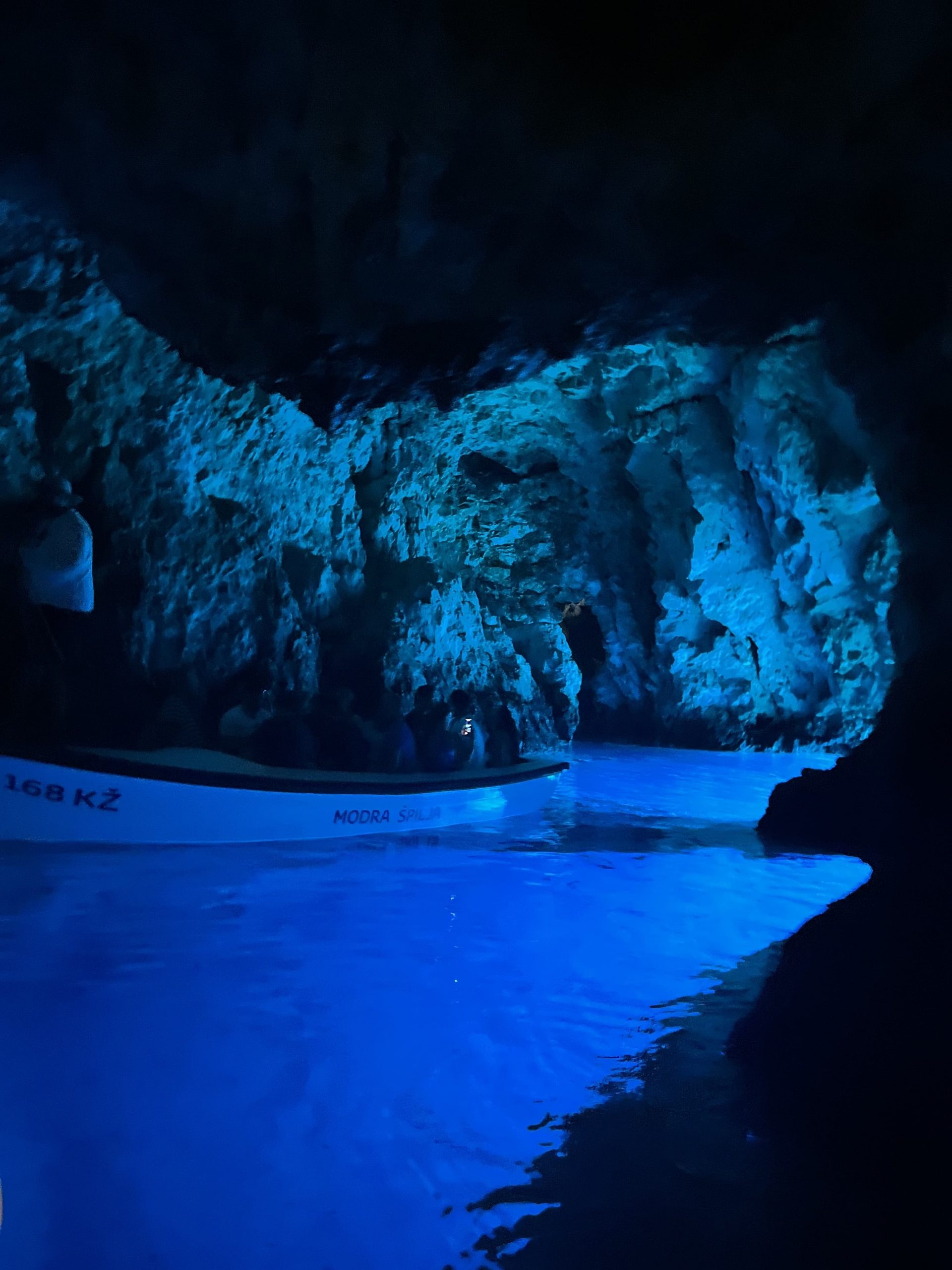 Bisevo Blue Cave, Croatia