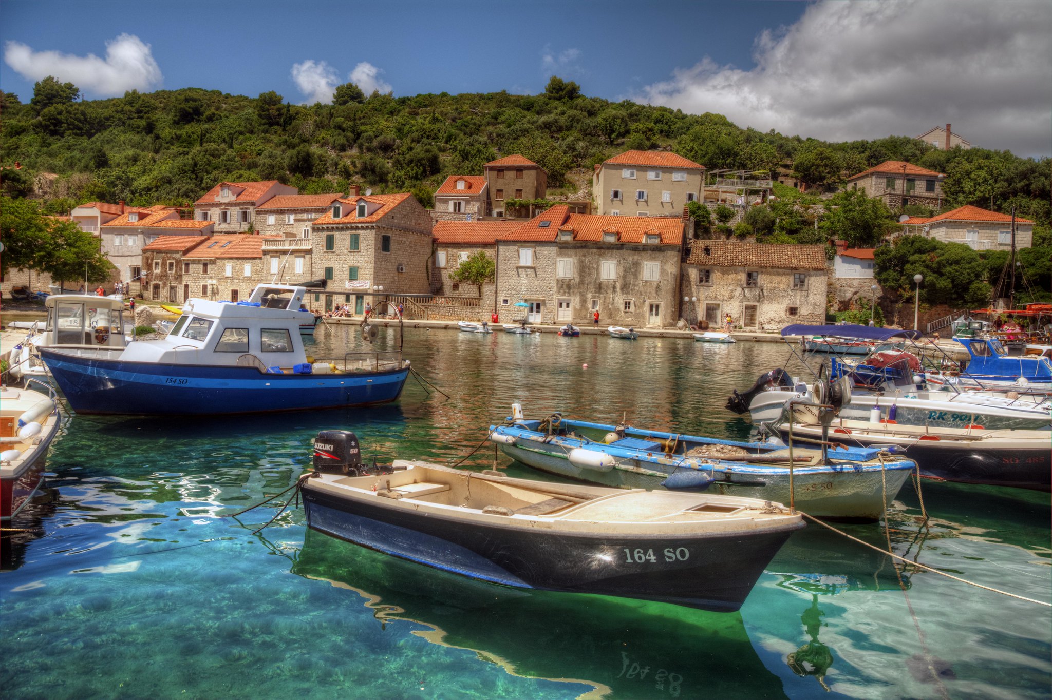 elaphite islands dubrovnik croatia