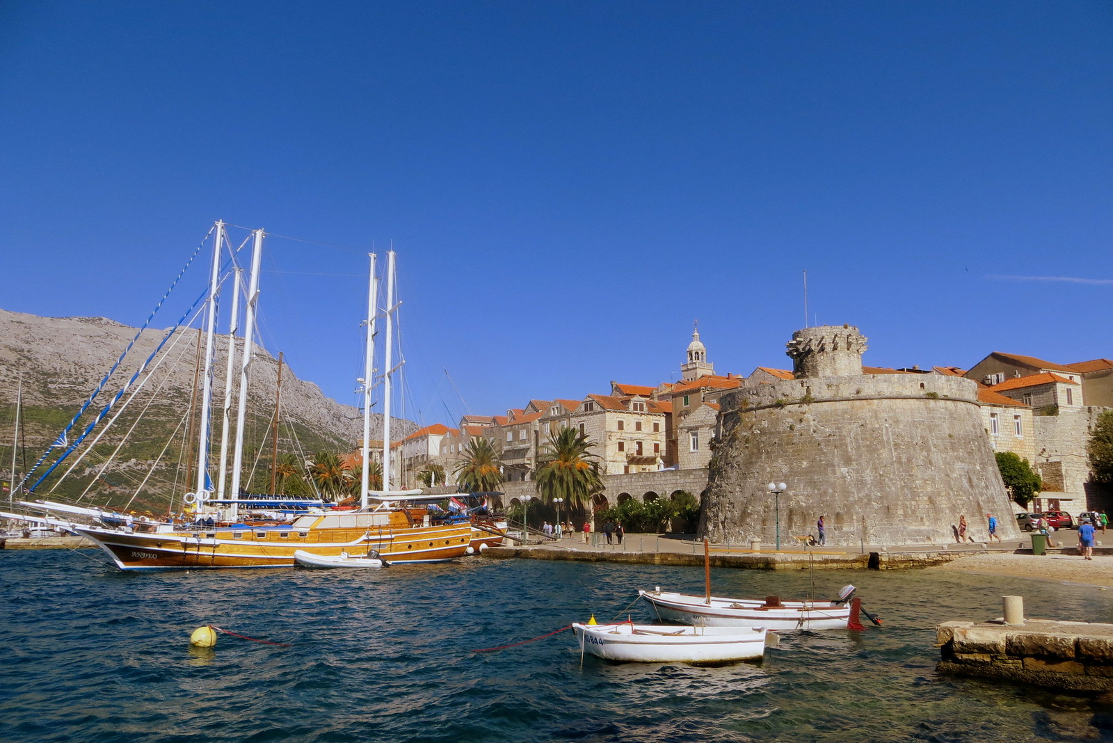 Korcula Town City Walls Croatia