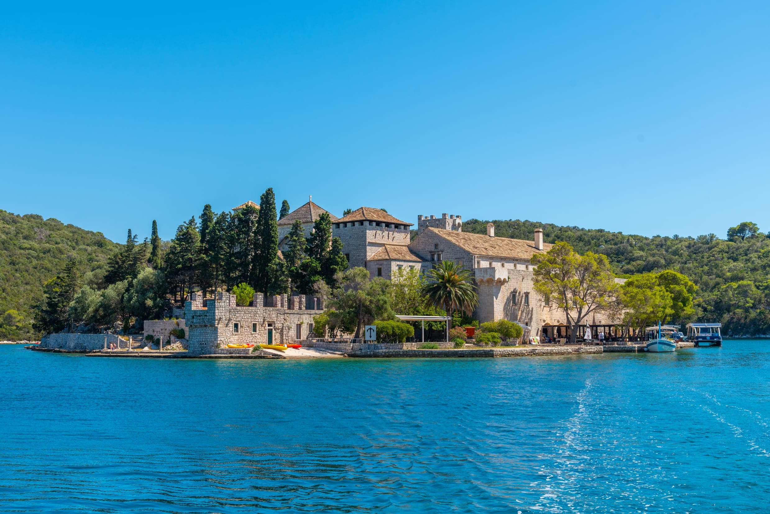 Mljet National Park Mljet Island Church Croatia