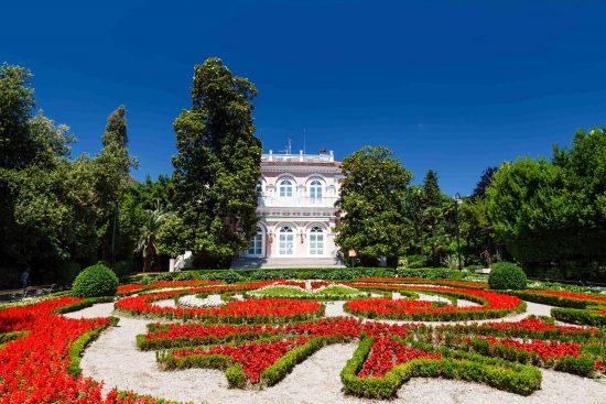 The Villa Angiolina Garden in Opatija.