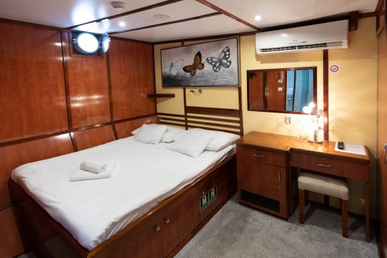 MS Princess Aloha double share cabin.