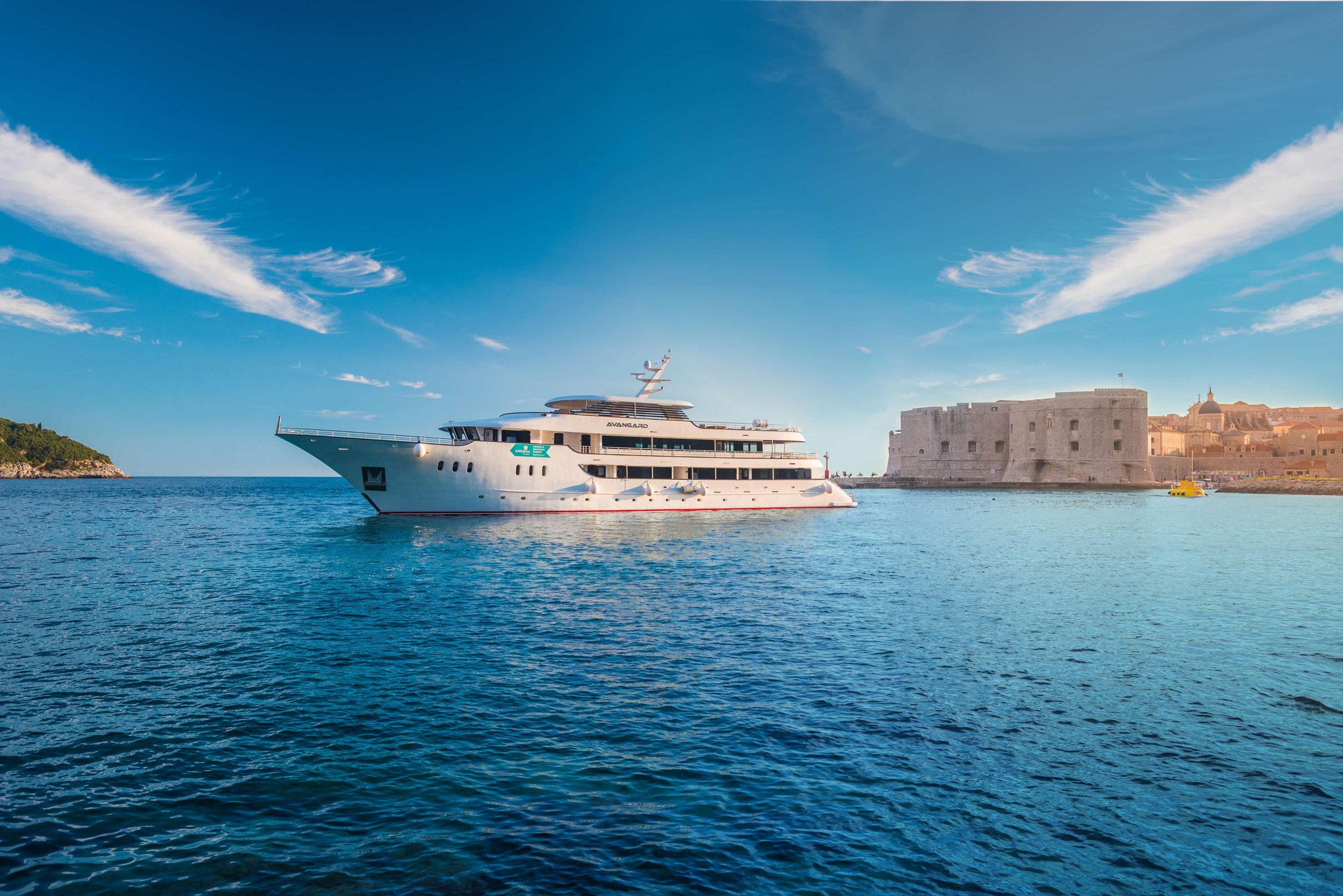 MS Avangard in Dubrovnik.