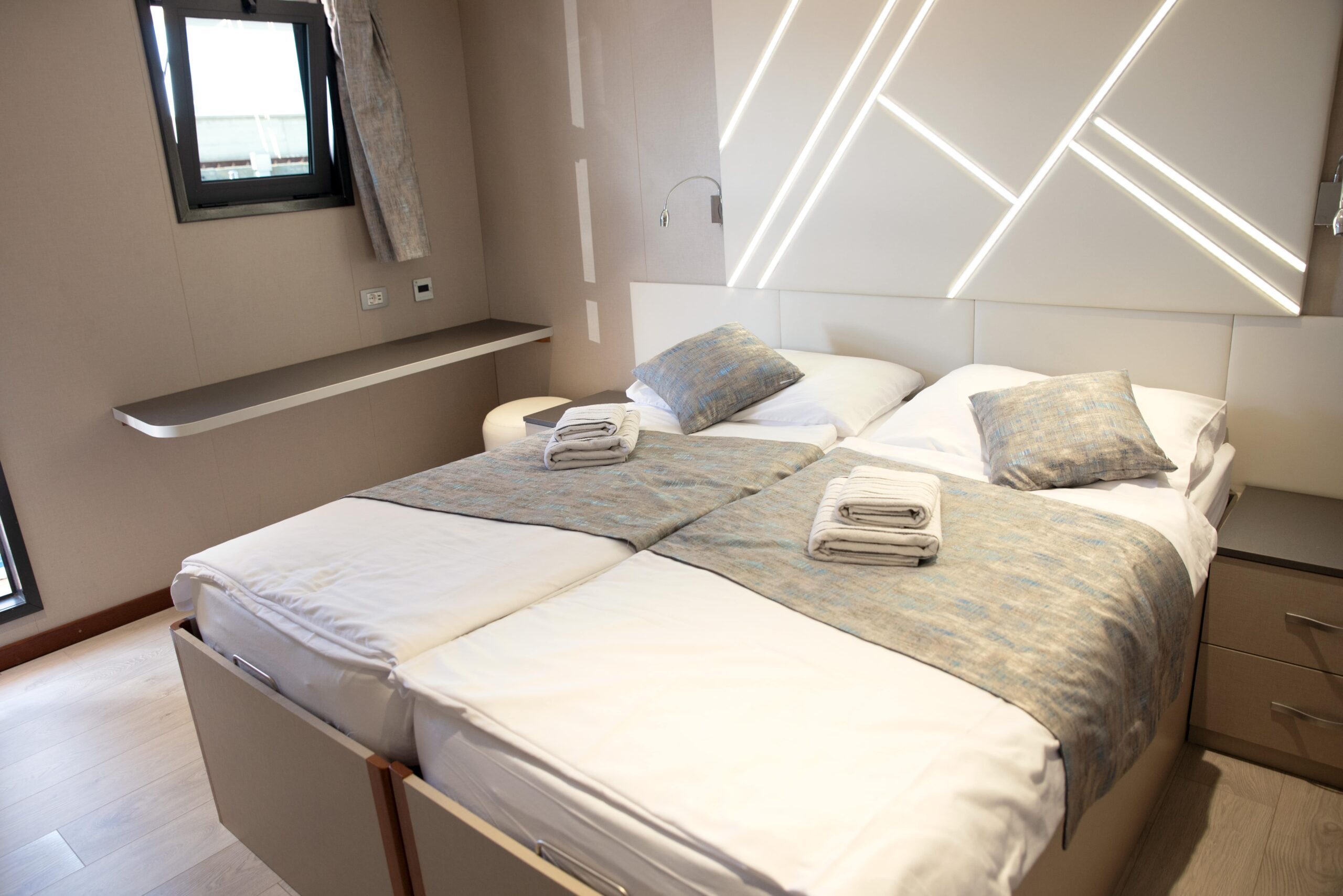 Twin Cabin with window onboard MS Alpha